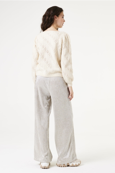 Garcia beige dames trui | Model