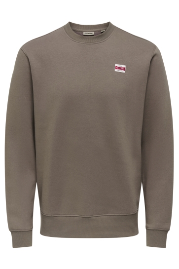Only & Sons Trui ONSDAWSON REG CREW VD 22033193 Falcon/LOGO