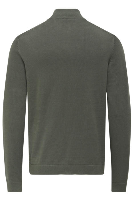 Only & Sons groene heren trui | Achteraanzicht