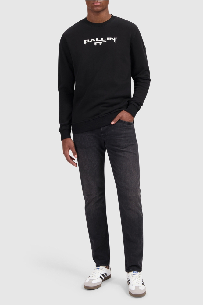 Ballin zwarte heren sweater | Model