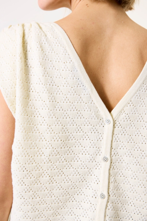 Garcia beige dames trui | Unique Selling Point