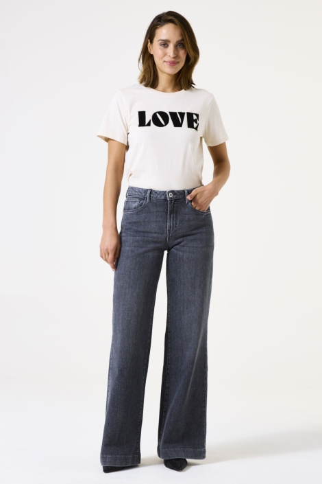 Garcia grijze dames jeans | Model