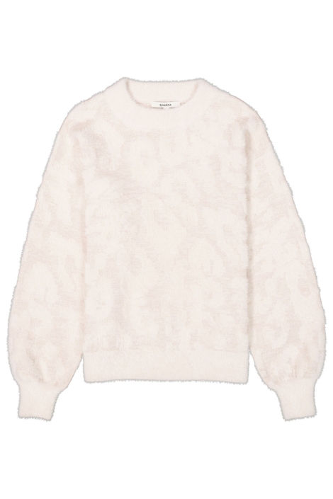 Garcia beige dames trui | Vooraanzicht