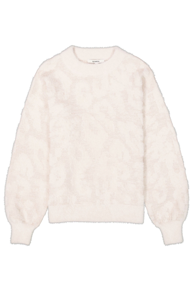 Garcia beige dames trui | Vooraanzicht