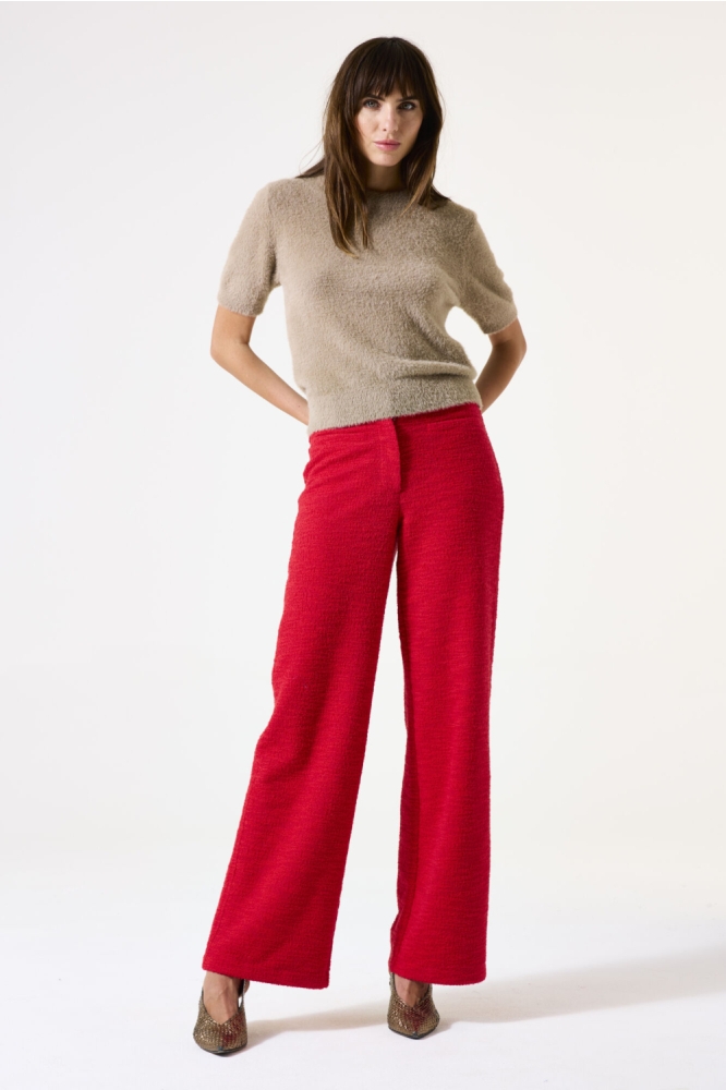 Garcia taupe dames trui | Model