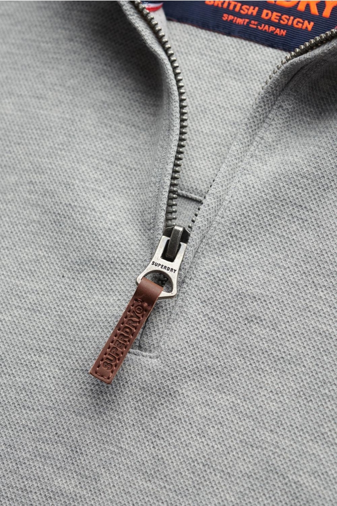 Superdry grijze heren sweater | Kleurstaal