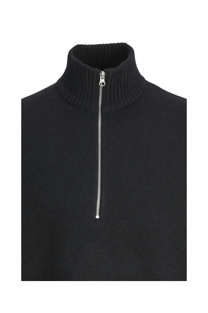 Jack & Jones zwarte heren trui | Close up