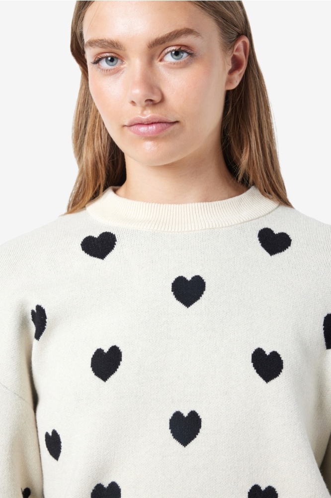 Noisy may beige dames trui | Close up