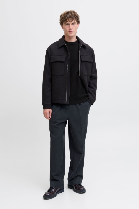 Jack & Jones zwarte heren trui | Model