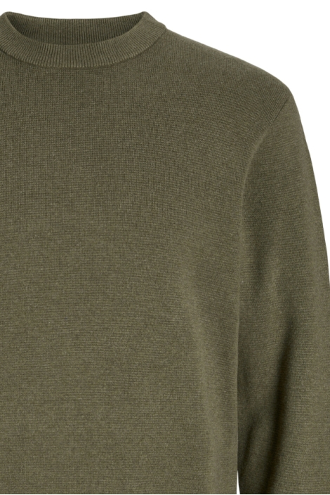 Jack & Jones groene heren trui | Close up