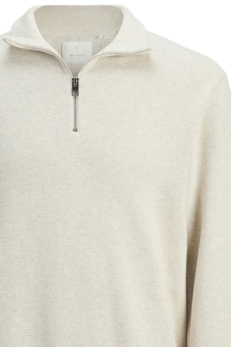 Jack & Jones beige heren trui | Close up