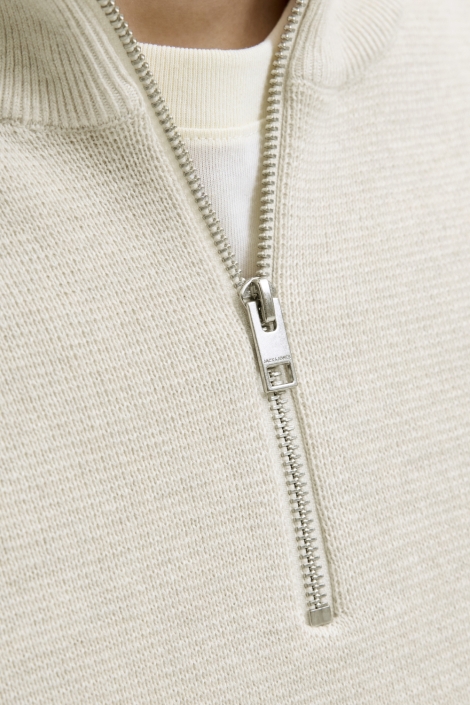 Jack & Jones beige heren trui | Close up