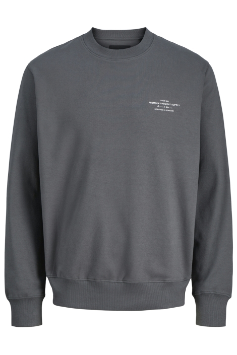 Jack & Jones grijze heren sweater | Vooraanzicht