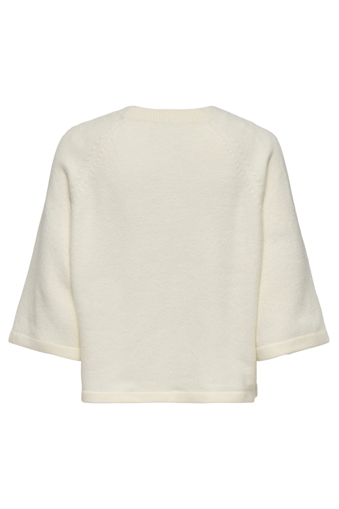 Only beige dames trui | Achteraanzicht