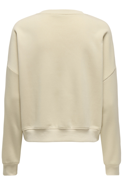 Only beige dames sweater | Achteraanzicht