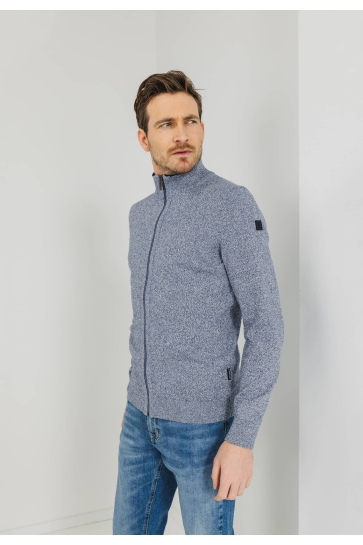 State of Art Vest MOULINE VEST VAN EEN KATOENMIX 16115075 5711