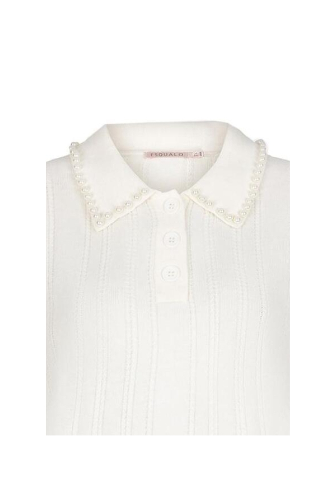 EsQualo witte dames trui | Close up