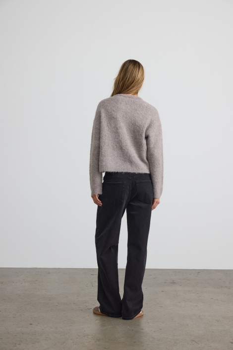 Noisy may zand dames trui | Model