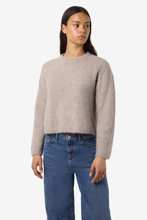Noisy may dames trui | Model vooraanzicht