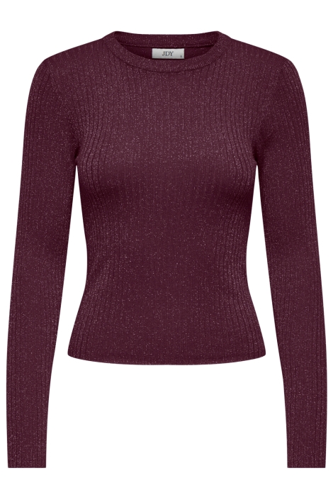 Jacqueline de Yong bordeaux dames trui | Vooraanzicht