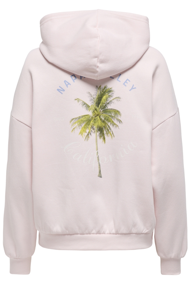 Only roze dames sweater | Achteraanzicht
