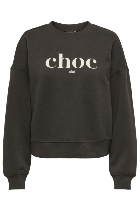 Only bruine dames sweater | Vooraanzicht