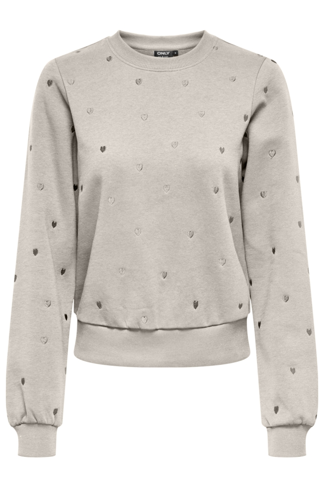 Only beige dames sweater | 