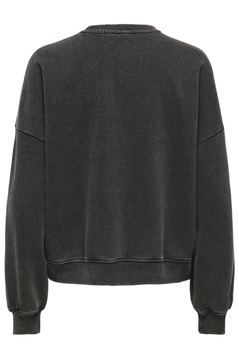 Only zwarte dames sweater | Achteraanzicht