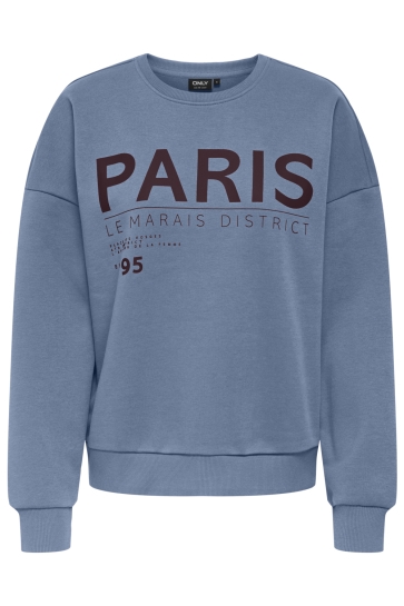 Only Trui ONLZENJA BOXY L/S BOX SWT 15275525 INFINITY/PARIS