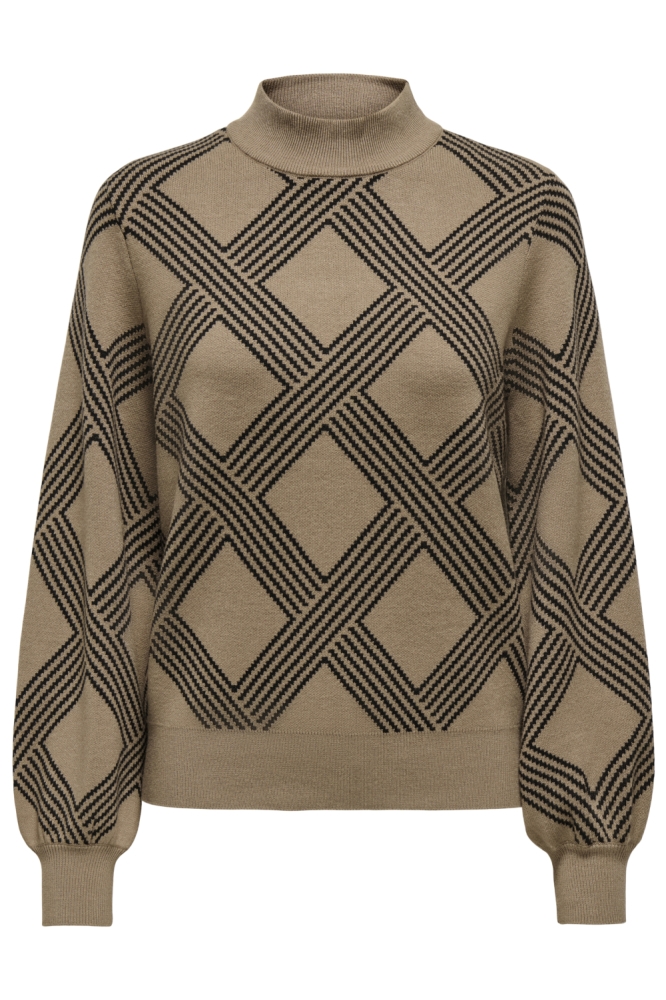 Only camel dames trui | Vooraanzicht
