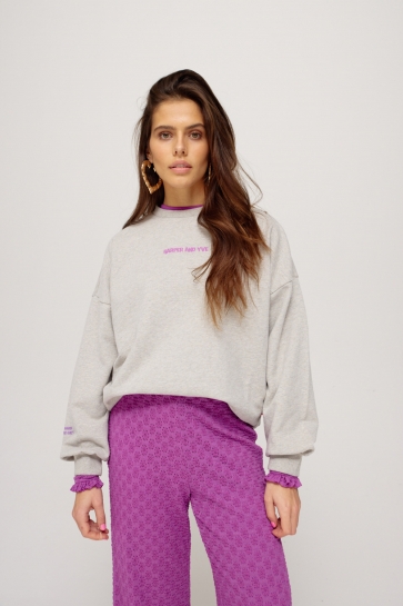 Harper & Yve Trui GUILTYLIST SW SS25Y502 1303 grey melee
