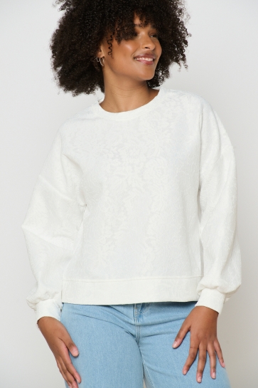 LolaLiza Trui S LACEPASTEL 03001771 1019 Optical White