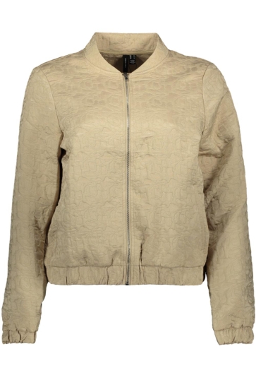 Vero Moda Jas VMAMAL L/S BOMBER WVN 10335543 SILVER LINNING