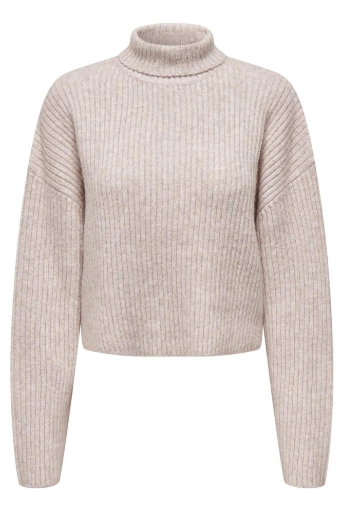 Only zand dames trui | Vooraanzicht