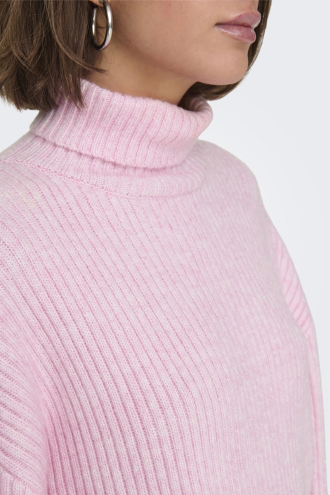 Only roze dames trui | Kleurstaal