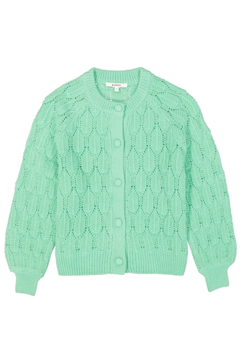 Garcia groene dames vest | Vooraanzicht