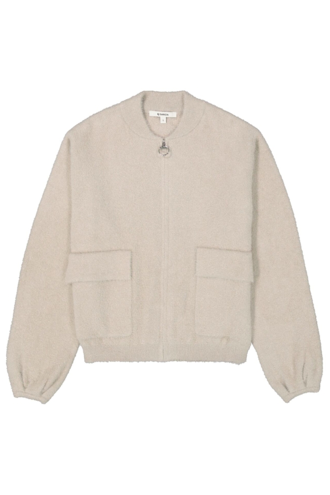 Garcia beige dames vest | Vooraanzicht