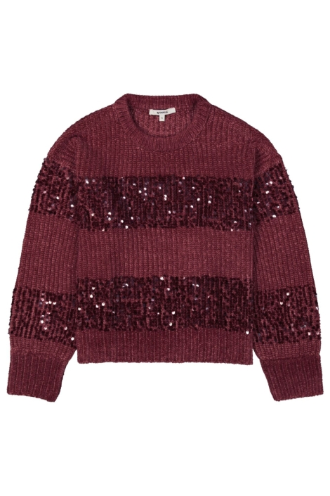 Garcia roze dames trui | Vooraanzicht