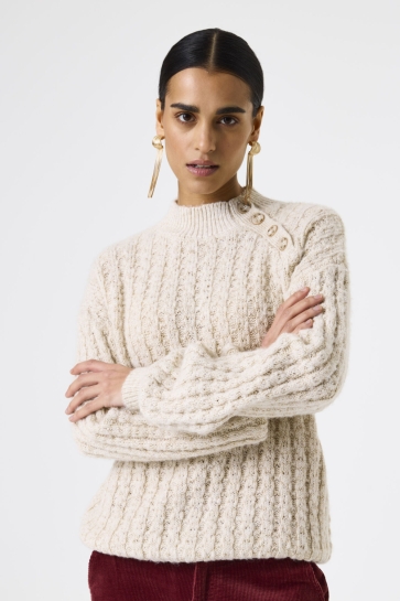 Garcia Trui TRUI MET LUREX K50041 7226 GOLDEN SAND