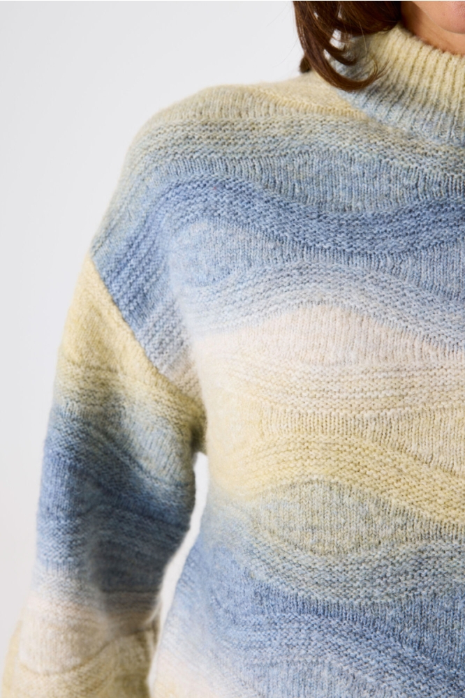 Garcia gele dames trui | Close up