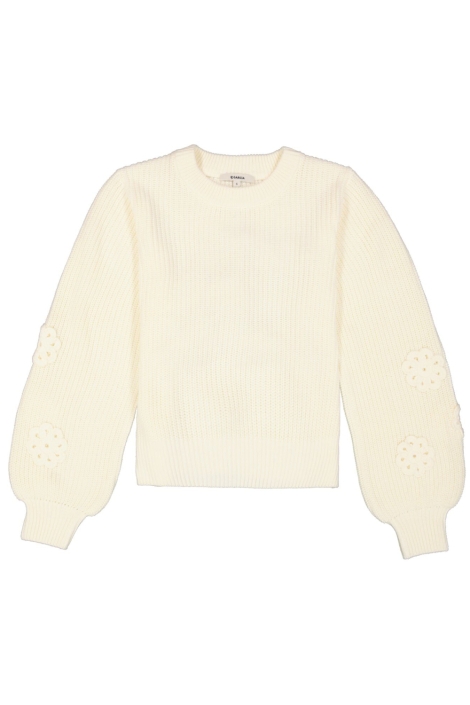 Garcia witte dames trui | Vooraanzicht