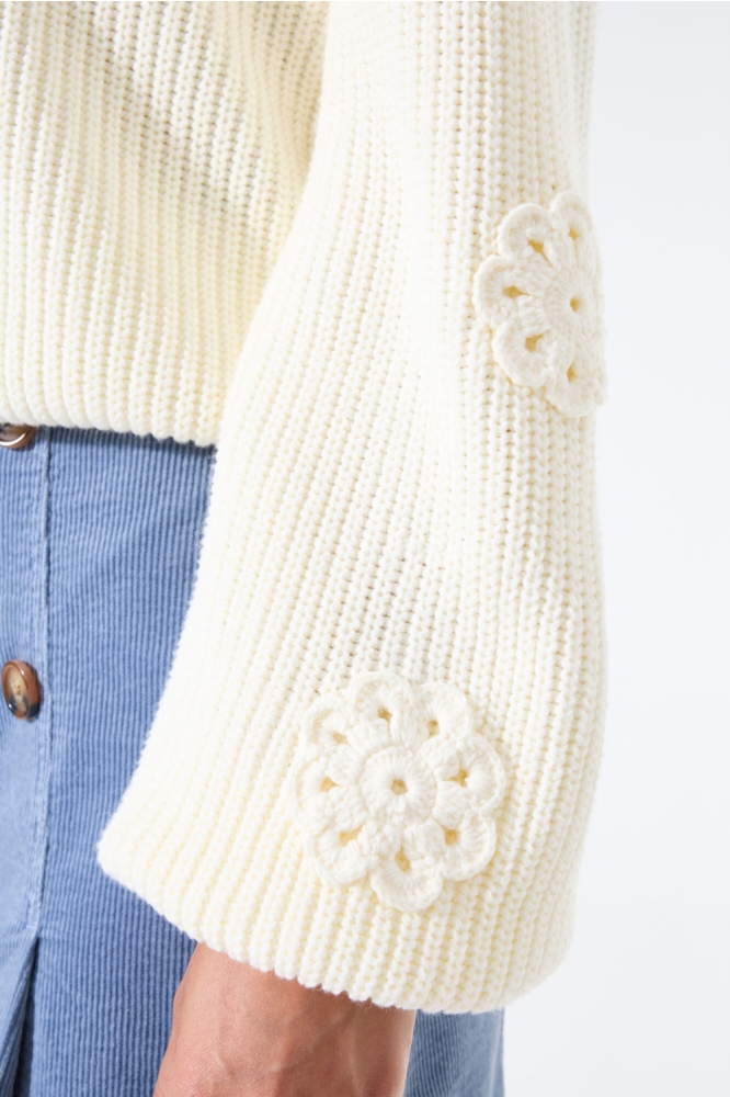 Garcia witte dames trui | Close up