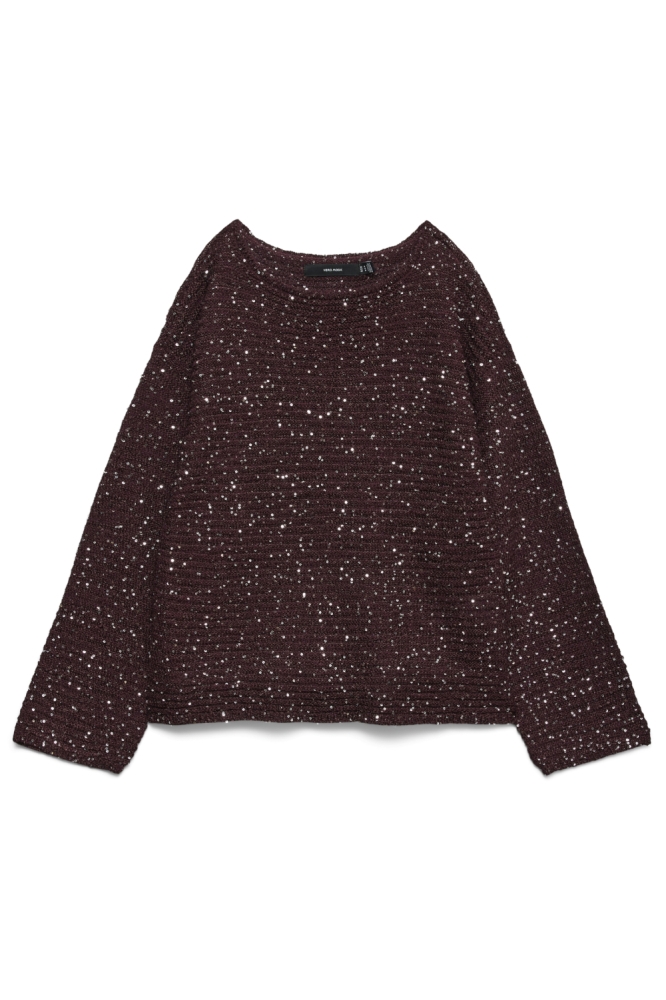Vero Moda bordeaux dames trui | Vooraanzicht