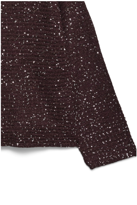 Vero Moda bordeaux dames trui | Close up