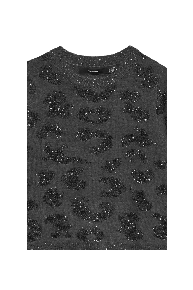 Vero Moda grijze dames trui | Close up