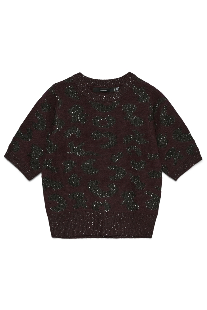 Vero Moda bordeaux dames trui | Vooraanzicht