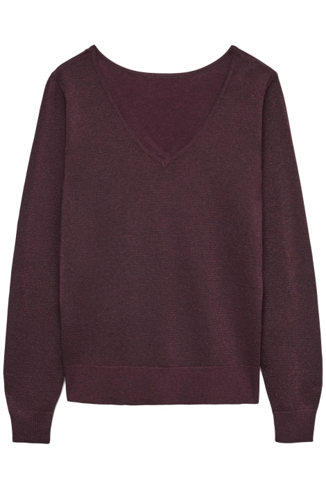 Vero Moda bordeaux dames trui | Vooraanzicht