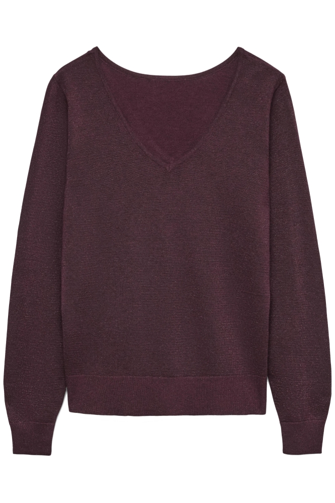 Vero Moda bordeaux dames trui | Vooraanzicht