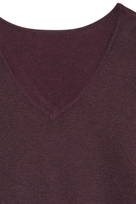 Vero Moda bordeaux dames trui | Close up