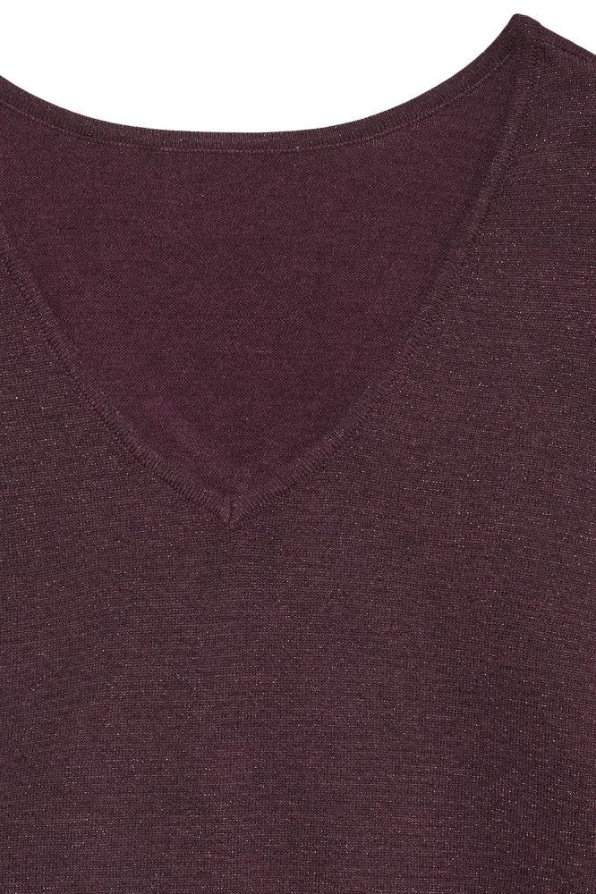 Vero Moda bordeaux dames trui | Close up